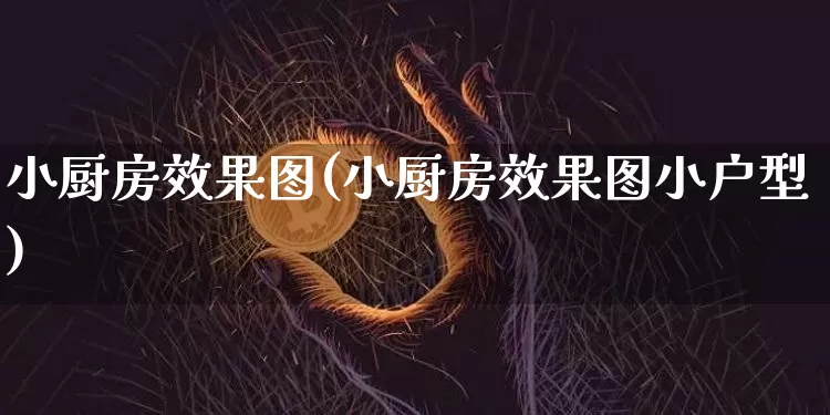 小厨房效果图(小厨房效果图小户型)_https://www.jnskb.com_装修流程_第1张