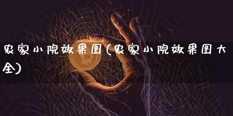 农家小院效果图(农家小院效果图大全)_https://www.jnskb.com_效果图_第1张