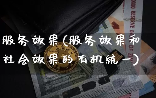 服务效果(服务效果和社会效果的有机统一)_https://www.jnskb.com_装修流程_第1张